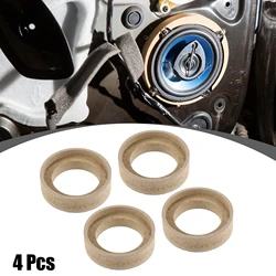 X Autohaux 4 Pcs 1 Inch 1.5 Inch 2 Inch 3 Inch 3.5 Inch 4 Inch 6.5 Inch Speaker Subwoofer Mounting Spacer Rings Solid Wood Beige