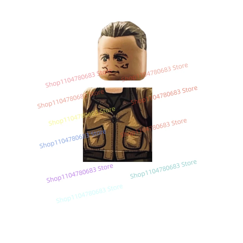 

MOC New Military Limited Edition Building Blocks Mini Doll Mold Opening Integrated Toy Gift Ornaments Collection