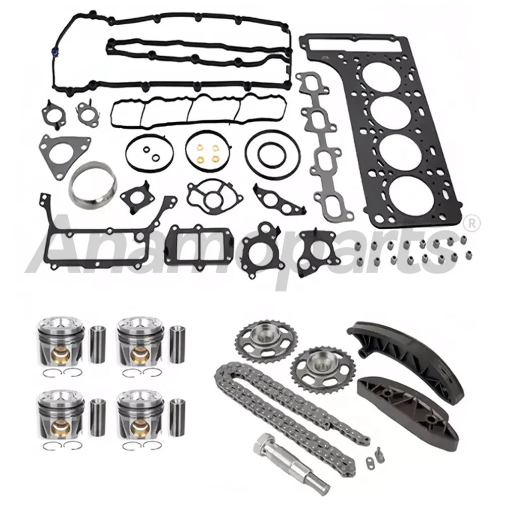 ل 08-18 2.2T OM651 ديزل بنز فئة CLA كوبيه GLK GLC فيانو محرك إصلاح إعادة بناء توقيت سلسلة مجموعة كبّاس A6510302501
