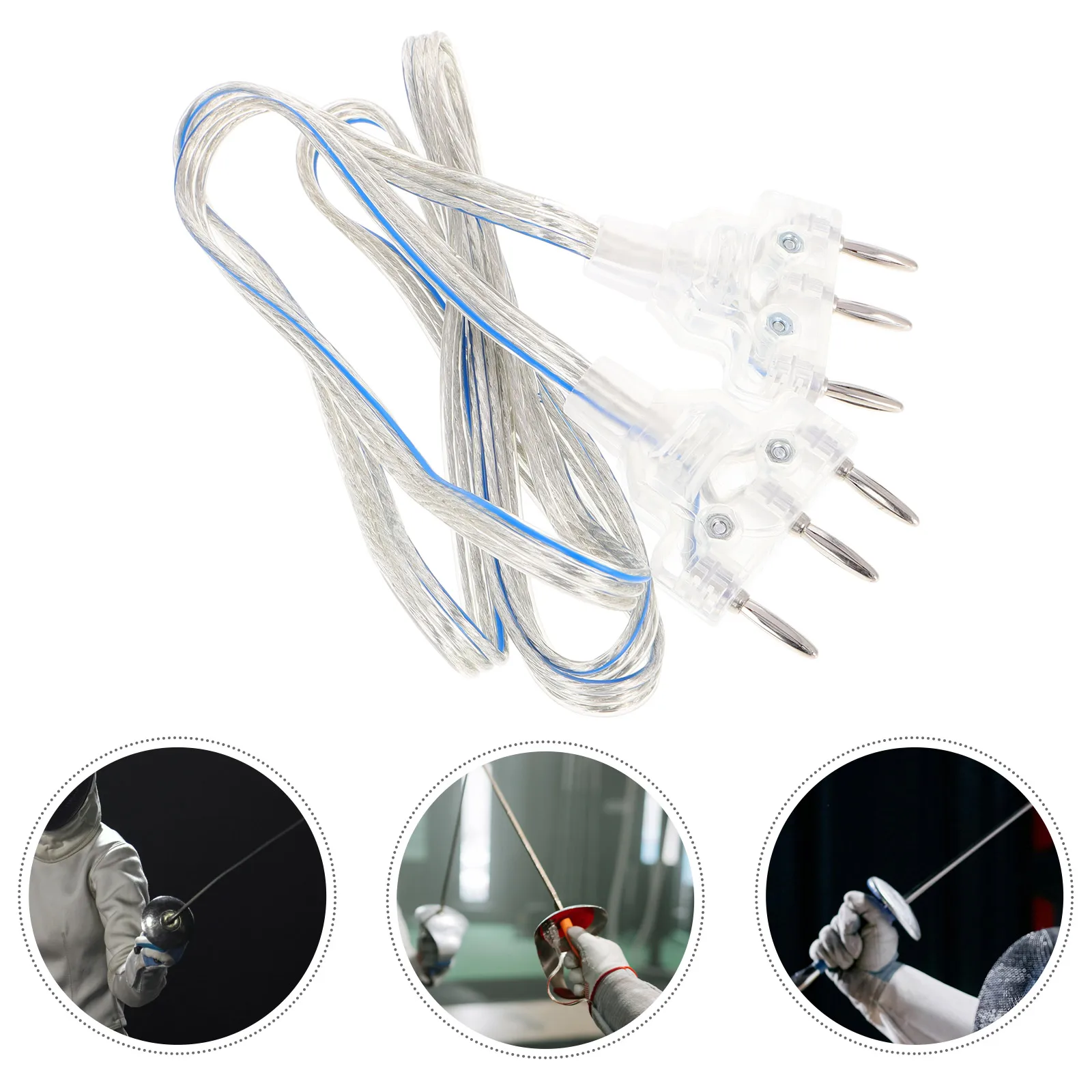 

Fencing Body Wire Foil Epee Accessories Cord Competition Approved Training Equipment Universal Conductive Wire