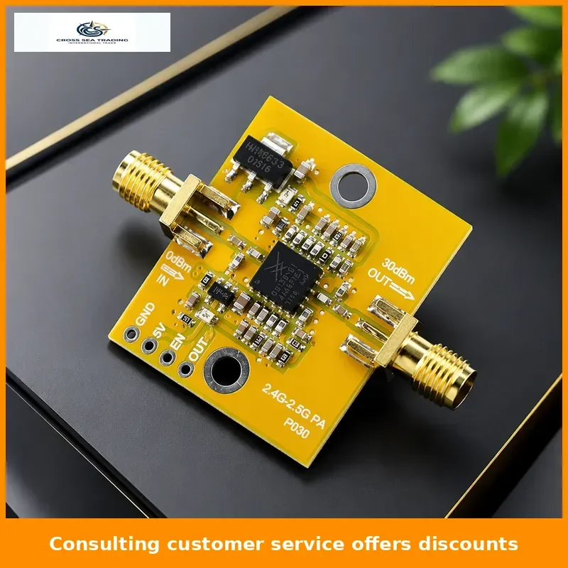 

SKY65135 Module 1W 2.4GHz Amplifier Microwave RF Power Amplifier Module WLAN Power Amplifier RF WLAN Signal Booster Module