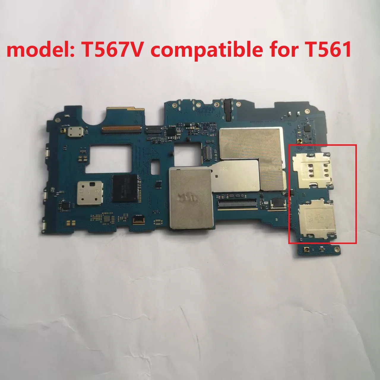 

model T567V For Samsung Galaxy Tab E SM-T567 tablet PC motherboard test good compatible for SM-T561 Logic Board