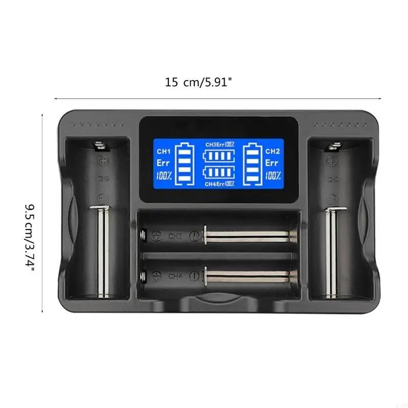 E1PF Versatile Battery Compatible for 25500 22650 22650 18650 18490 104440