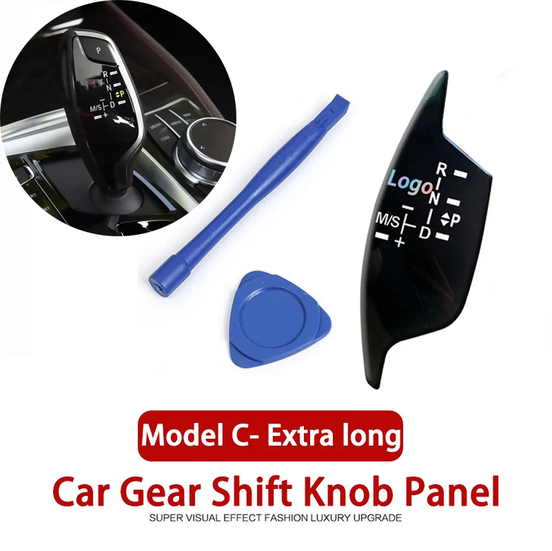 Car Gear Shift Knob Panel For BMW 1 2 3 4 5 7 Series F10 F11 F01 F02 X1 X3 X4 X5 X6 M3 M5 F30 F32 F48 F16 Interior Modification