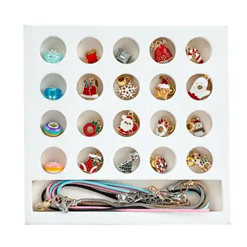 24denní vánoční adventní kalendář, sada na výrobu, DIY tvoření, sada s přívěsky na korálky pro ženy a dívky, adventní kalendář 12 nejlepší prodej Adventní kalendář Minecraftu - №8