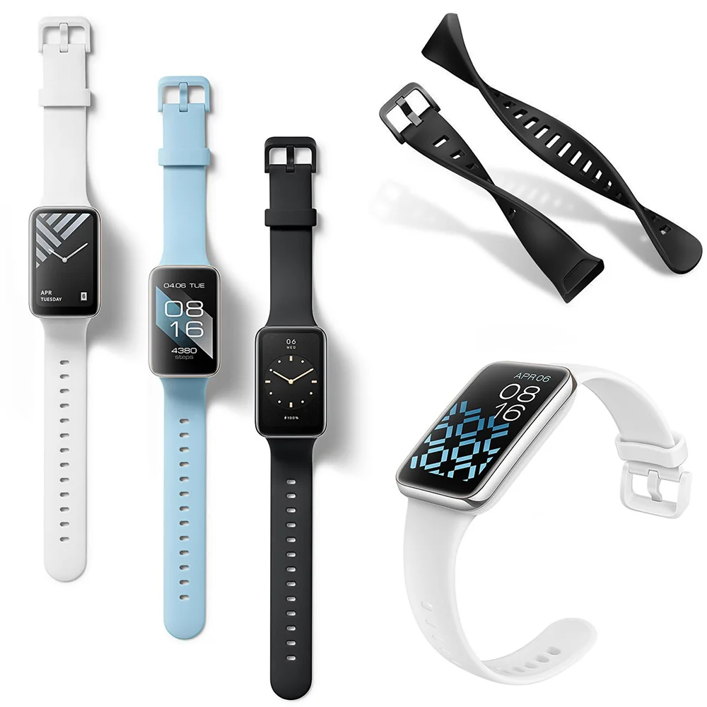 Watch Strap for Xiaomi Mi Band 7 Pro Wristband Liquid Silicone Bracelet WristStrap For MiBand 7pro Correa Smartwatch Accessories