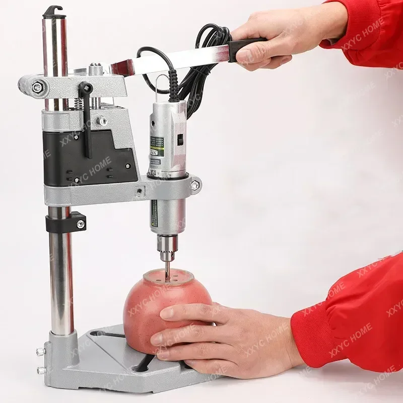 Wine Bottle Cutting Tool Electric Grinder Multi-Functional Household Ceramic Glass Flower Pot Hollow Small Punching Machine