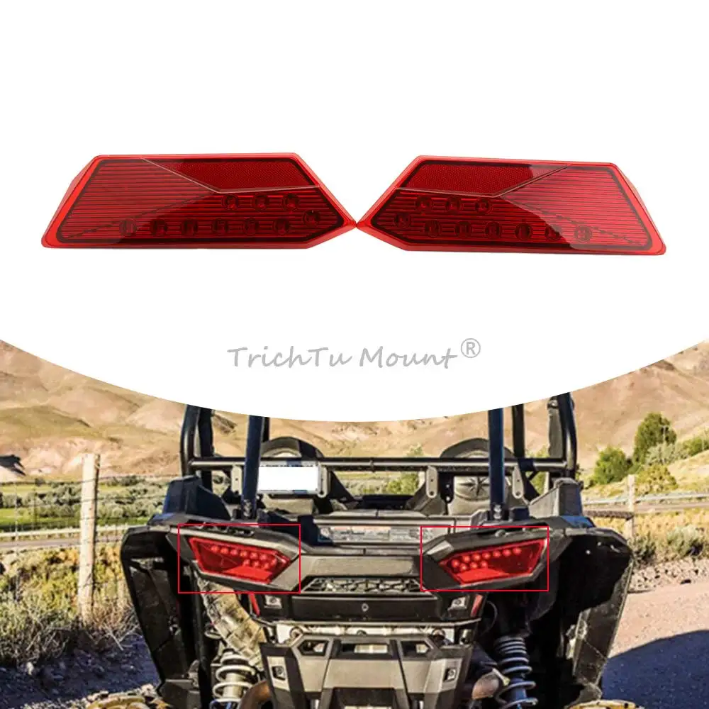 

Светодиодный задний левый и правый фонарь 12 В, подходит для RZR Trail S 1000 Ultimate 2021, 2022, 2024, 2025, автомобильные аксессуары