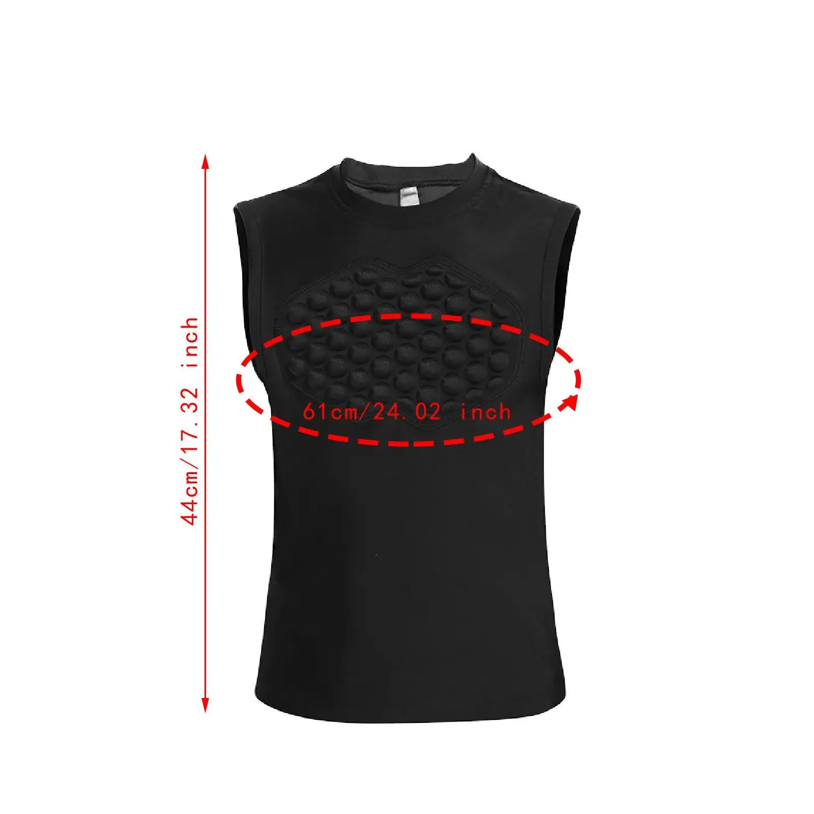 バスケットボールチェストプロテクターベスト速乾性ギア機器保護シャツスケートボードラグビーソフトボールフットボールスポーツ用