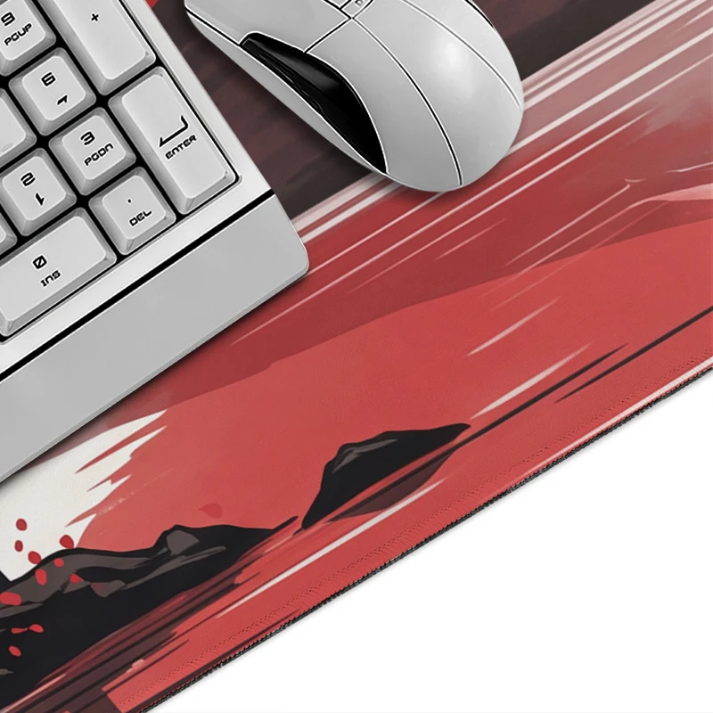 Mouse Pad Gaming Red Sun Mount Fuji Torii XL HD Home New Mousepad XXL Mouse Mat Soft Non-Slip Office Accessories Mice Pad