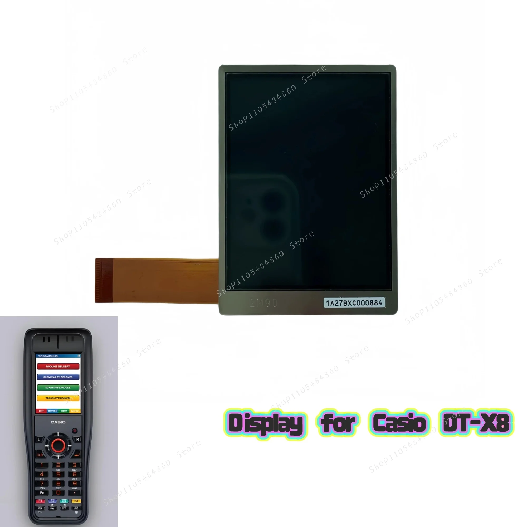 Pantalla para Casio DT-X8, Repuestos para Reparación de Pantalla LCD