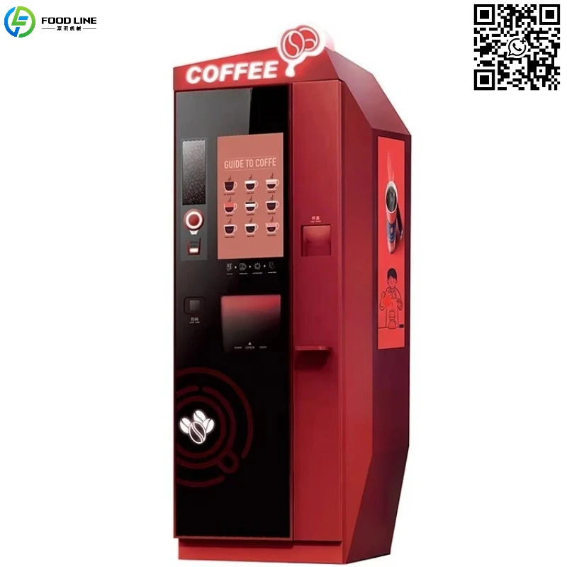 

Customized Bean To Cup Free Grind Coffee Vending Machine Factory Price