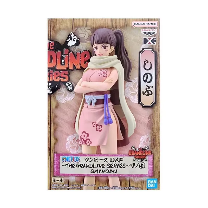 

Оригинальный Bandai Anime One Piece DXF The Grandline Series Wano Country Shinobu ПВХ Фигурка Коллекционная модель игрушки