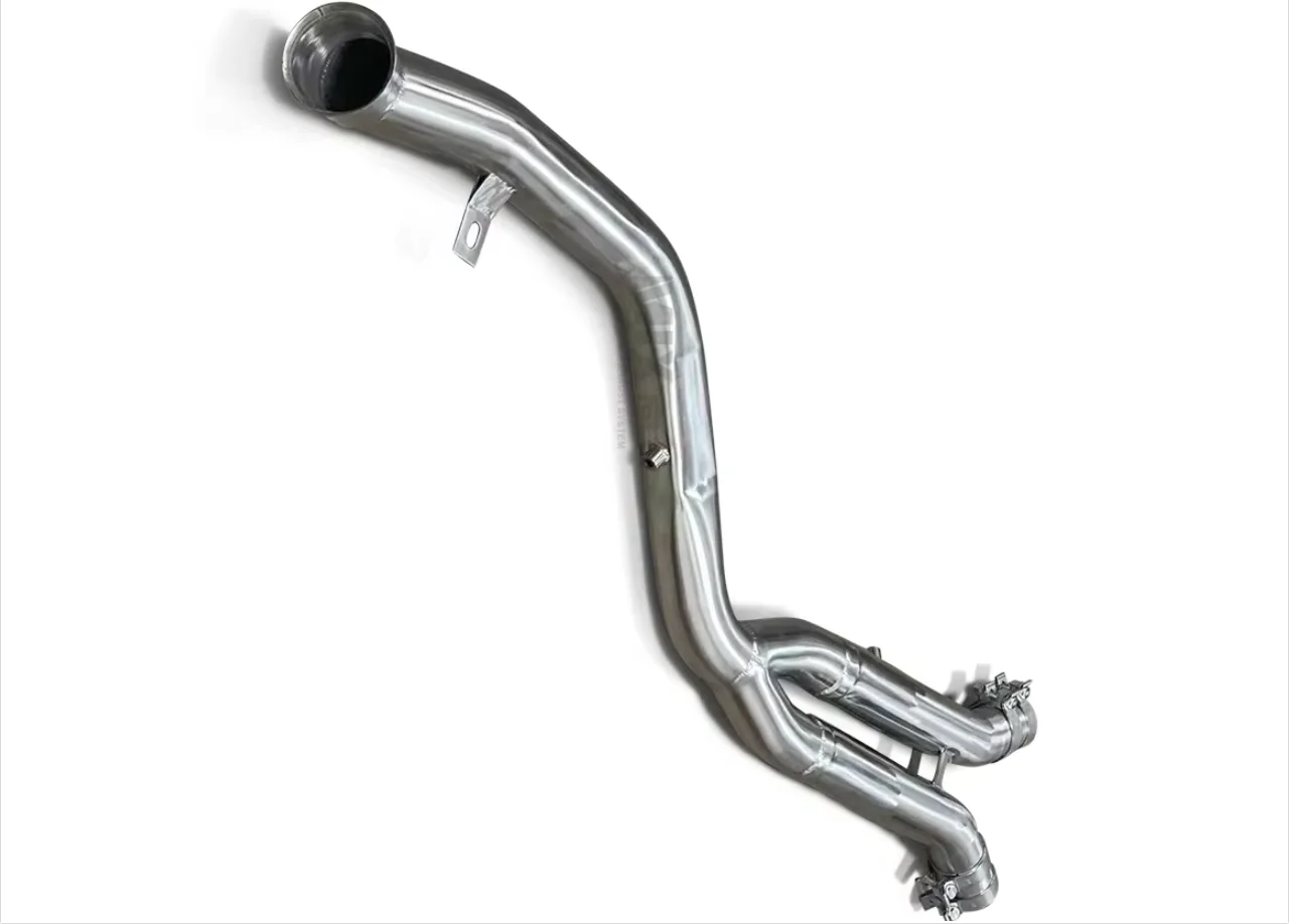 

High Performance Exhaust Pipe 304 Stainless Steel with High Flow Rate and Large Diameter Design for Toyota Supra 3.0T 2019-2023