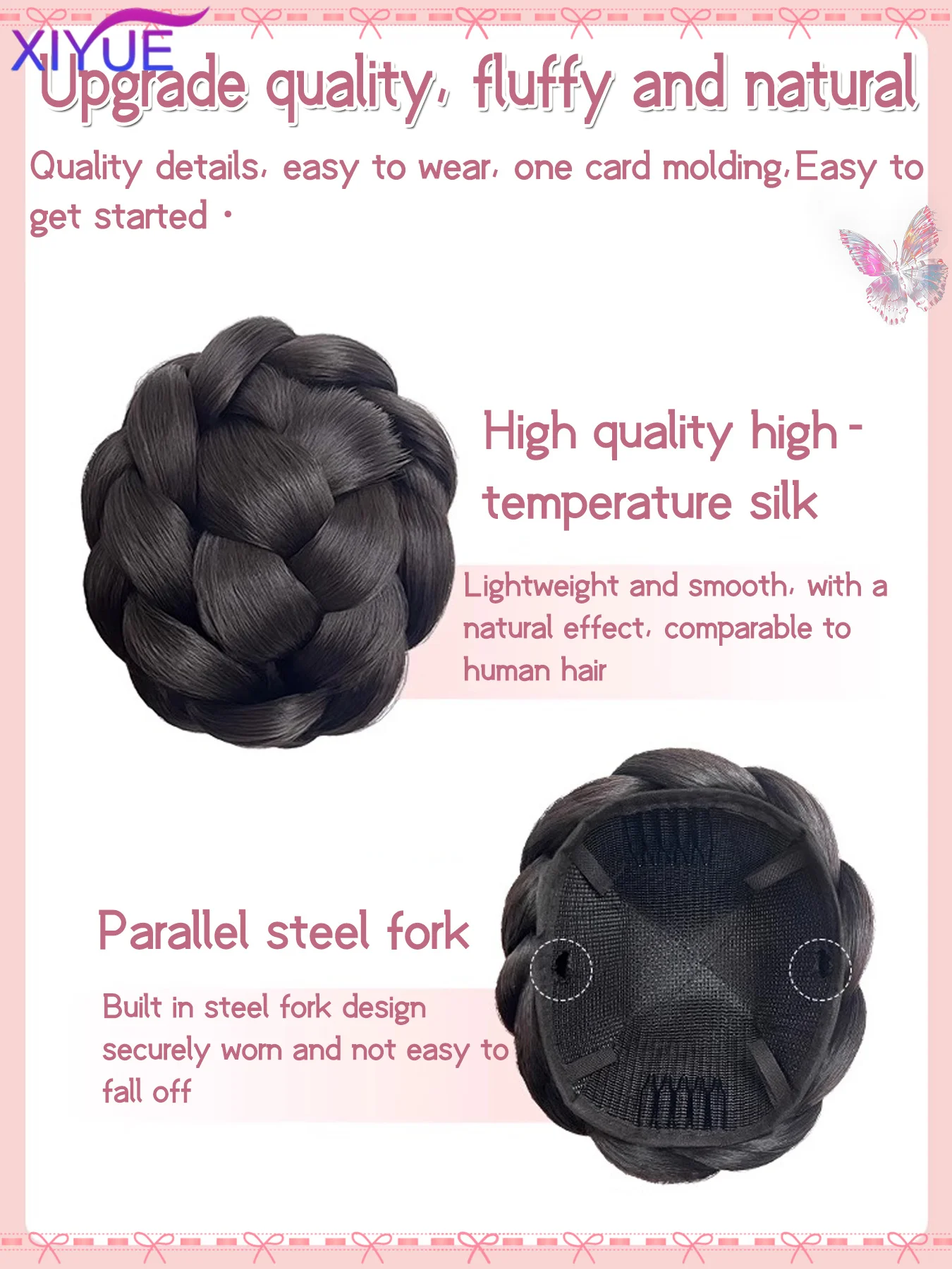 Soowee Synthetic Hair Chignon Hair Bun Cover Blonde Bun Wig Updo Bsh Hair Donut Benehair Dropship Suppliers Hair Pieces