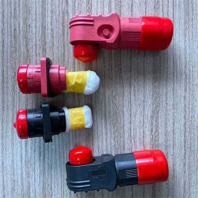 CLCU 350A Plug Terminal DC 1000V Battery Energy Storage Connector Quick Plug Waterproof IP67 Single Core Elbow Connector