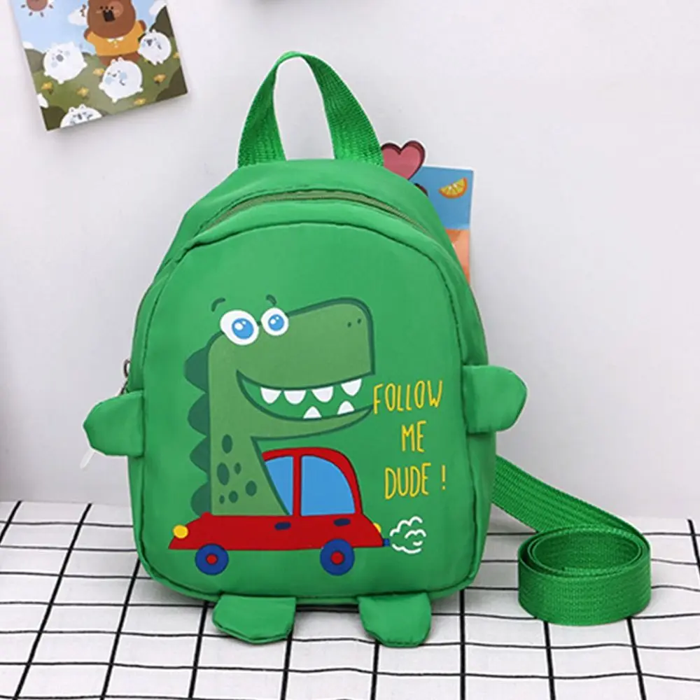 Safety Harness Cartoon Dinosaur Kindergarten Schoolbag Anti-lost Backpacks Toddler Rucksack School Bags