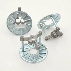 OD102mm Air Swirler for Waste Oil Burner Flame Plate BT26 Burner Stabilizing Disc Single/Double/Three Hole for Methanol Diesel