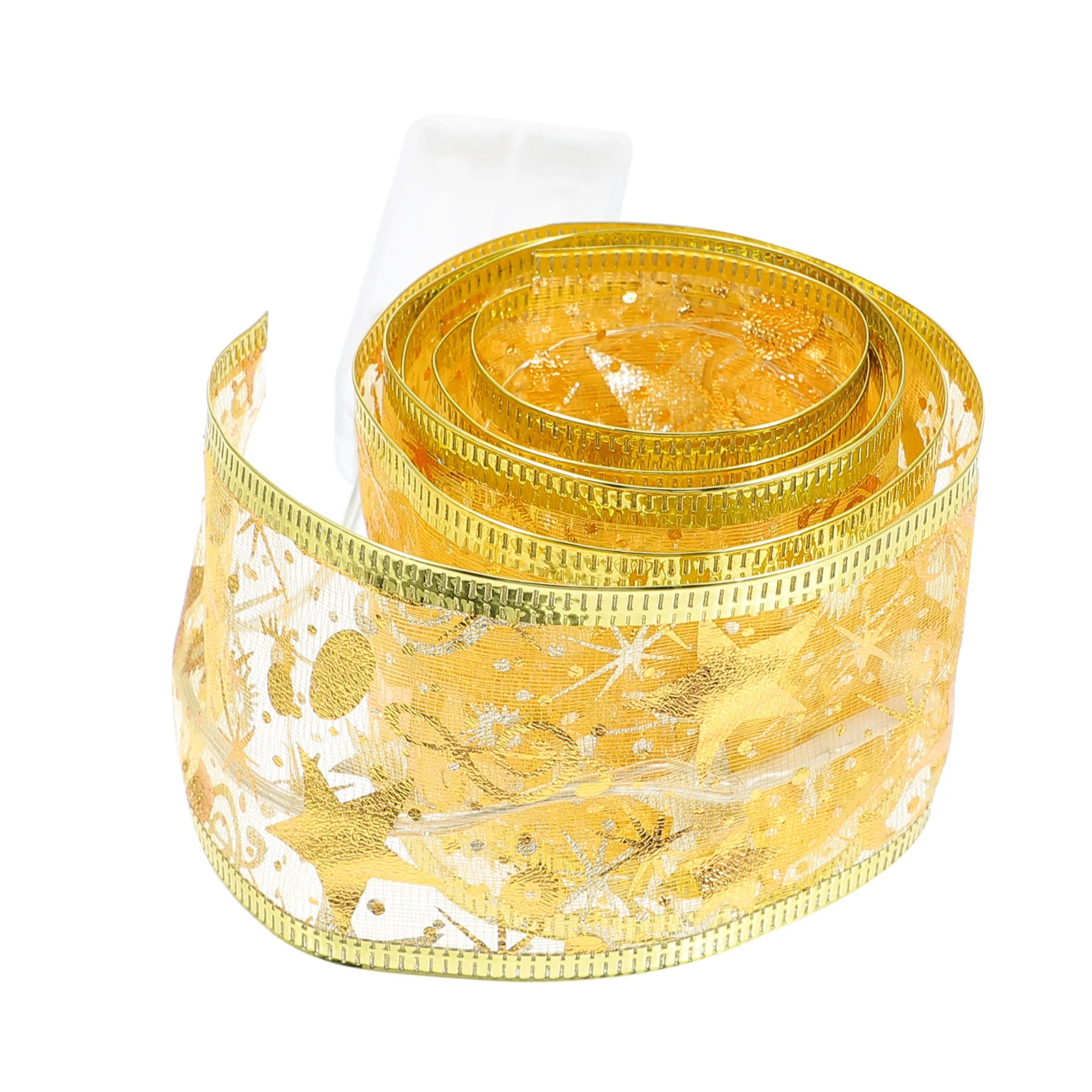 1Pcs Christmas Tree Light Strip Luminous Ribbon Rechargeable Decorative Ribbon for Xmas Party Home Decor