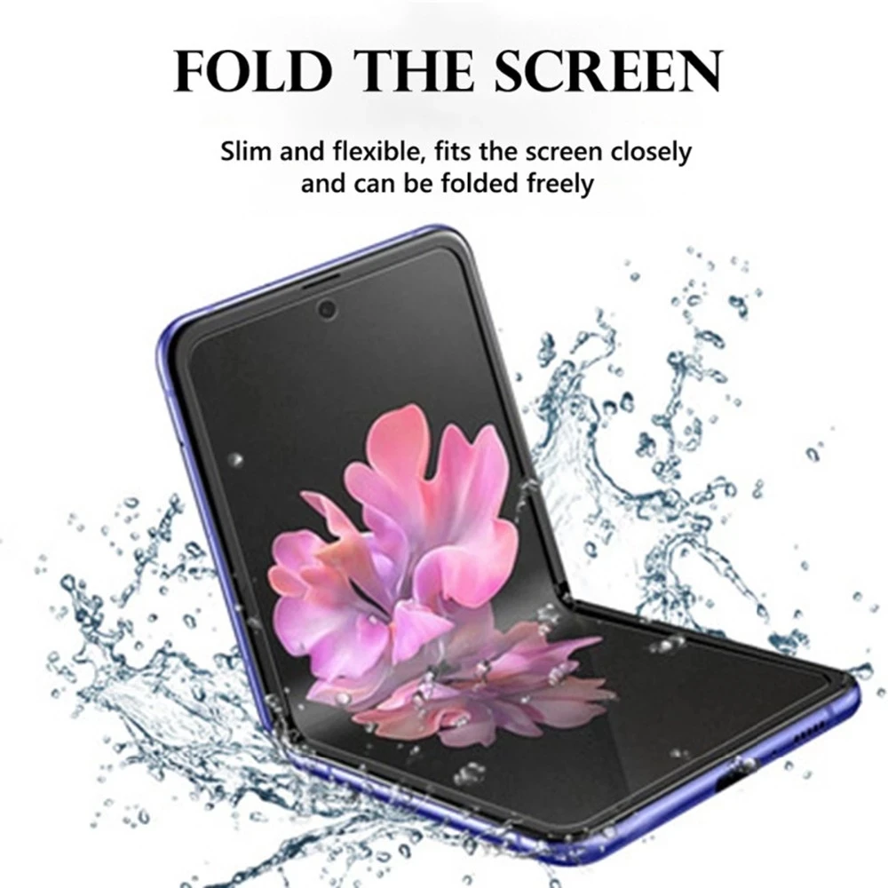 3 Stück beste Hydrogelfolie für Samsung Galaxy Z Flip 5 4 3 6 Soft Screen Protector – Detail 3