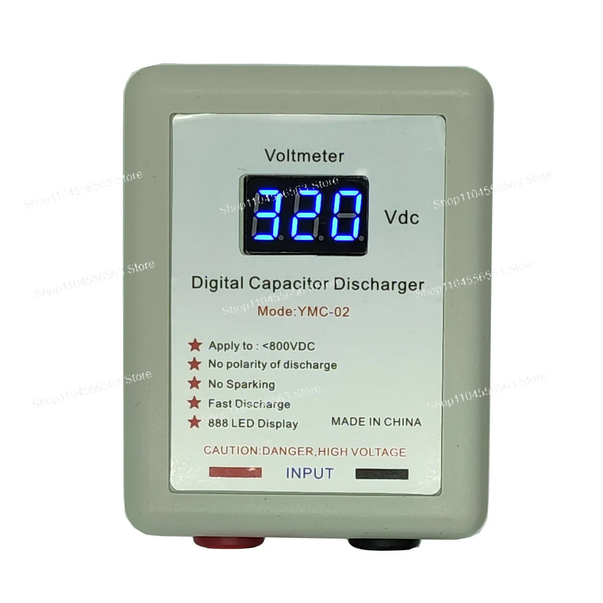 Digital Capacitor Discharge Pen with Voltage Display – Anti-Spark Discharge Tool