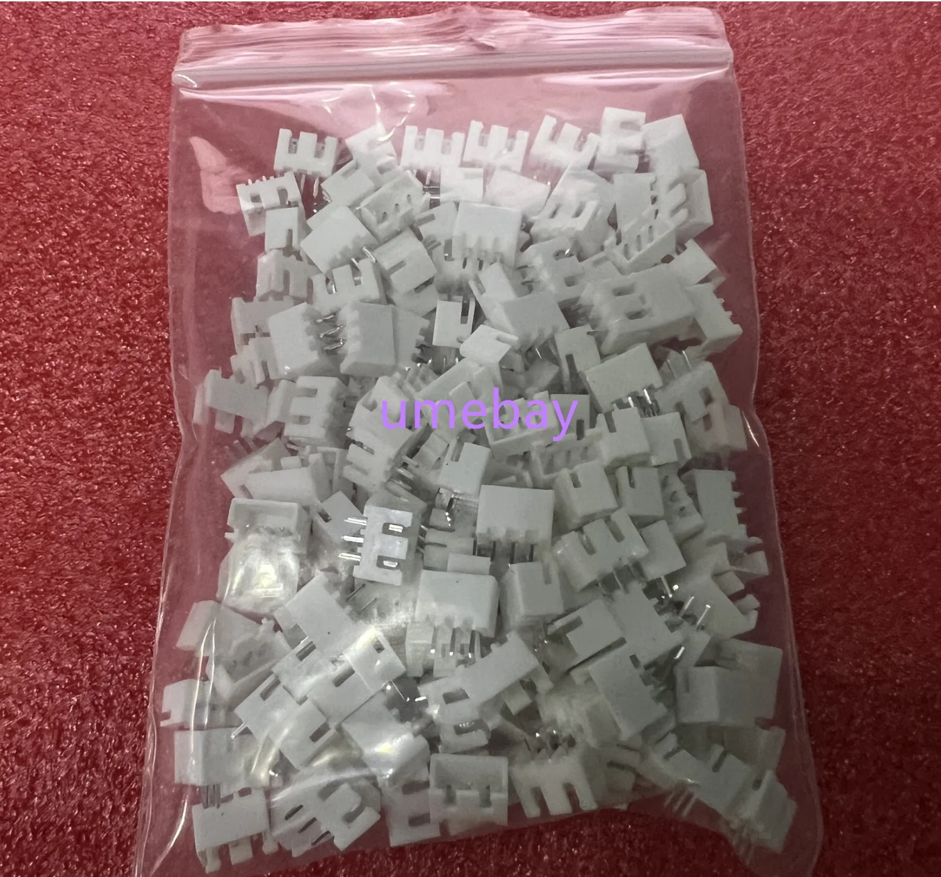 200PCS  XH2.54MM connector connector 2P 3 4 5 6P 7P straight needle holder/bent needle holder/rubber case/spring