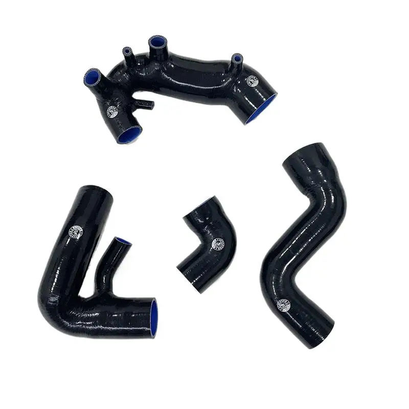 توربو سيليكون التعريفي مدخل هواء خرطوم مدخل لأودي A4 كواترو باسات B6 1.8T 2001-2006 #2