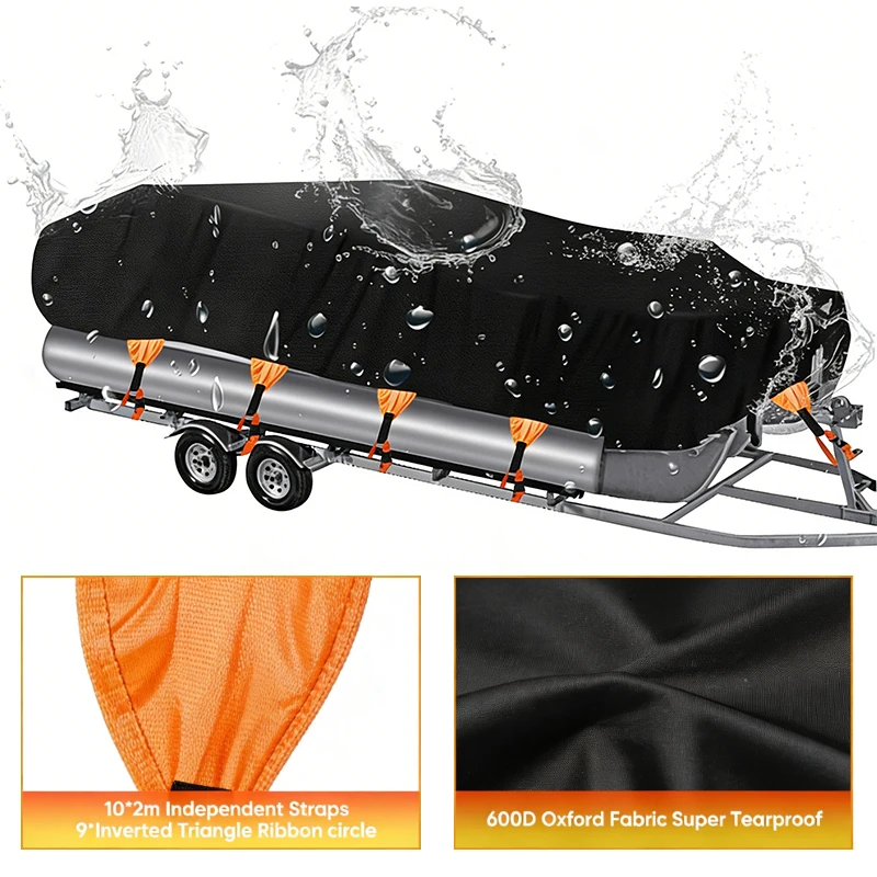 Factory Direct Sales Boat Cover Waterproof and UV Resistant Protection Jet Ski Cover
