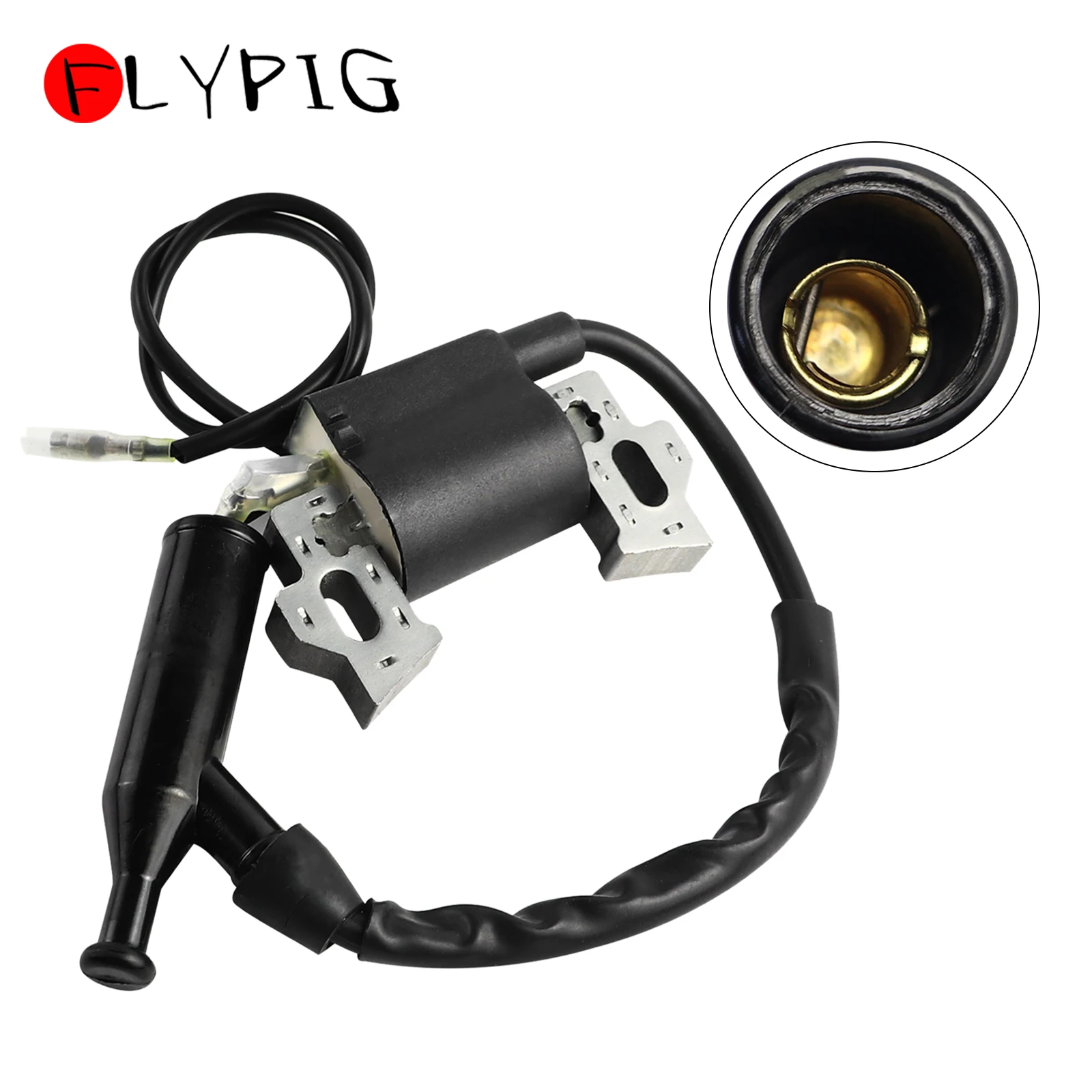 Ignition Coil for Honda GX110 GX120 GX140 GX160 GX200 5.5hp 6.5hp Engine Generator Lawn Mower Motor 30500-ZE1-073