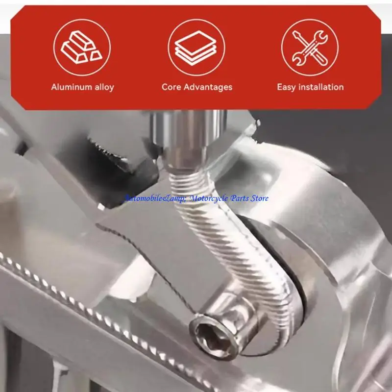 H7BD Motorcycle Electric Bike Rear Shock Absorbers Lift Height Extension Adapter For Enhanced Comfort Aluminum Construction
