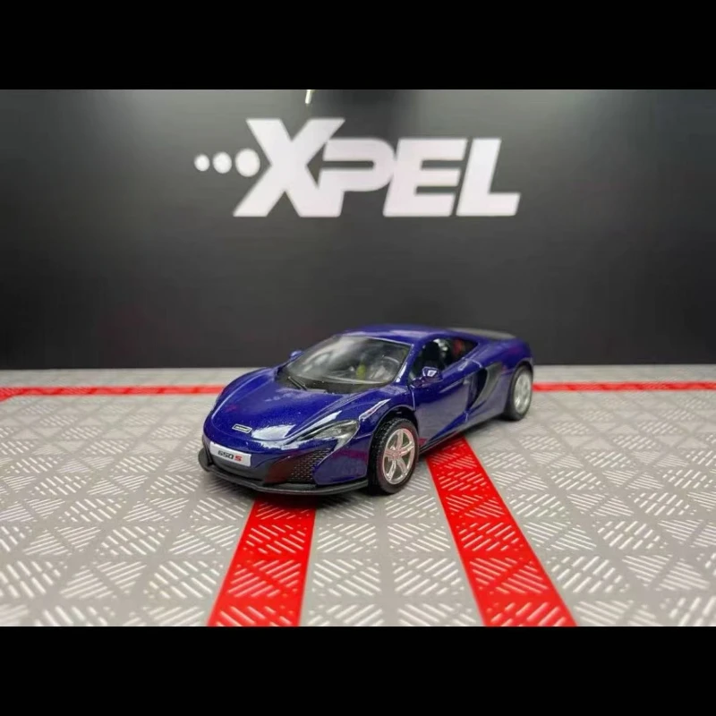 1:36 McLaren 650s Alloy Racing Sport Car Model Diecast & Toy Vehicles Metal Decoration Pull Back Collection Boy Toys