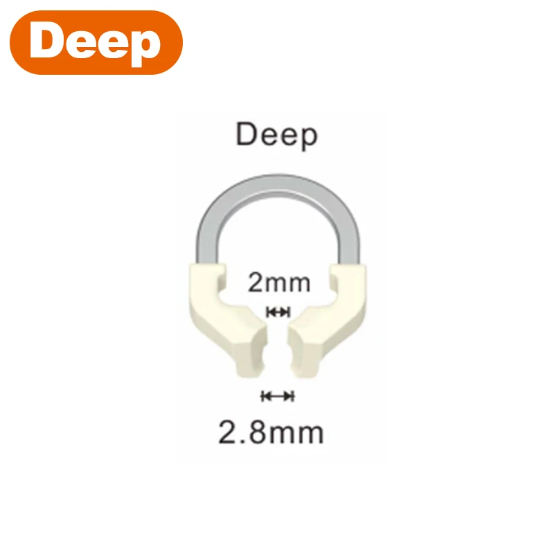 Dental Sectional Matrix Bands Sectional Metal Matrix System Universal Narrow Nickel Titanium Clamping Ring