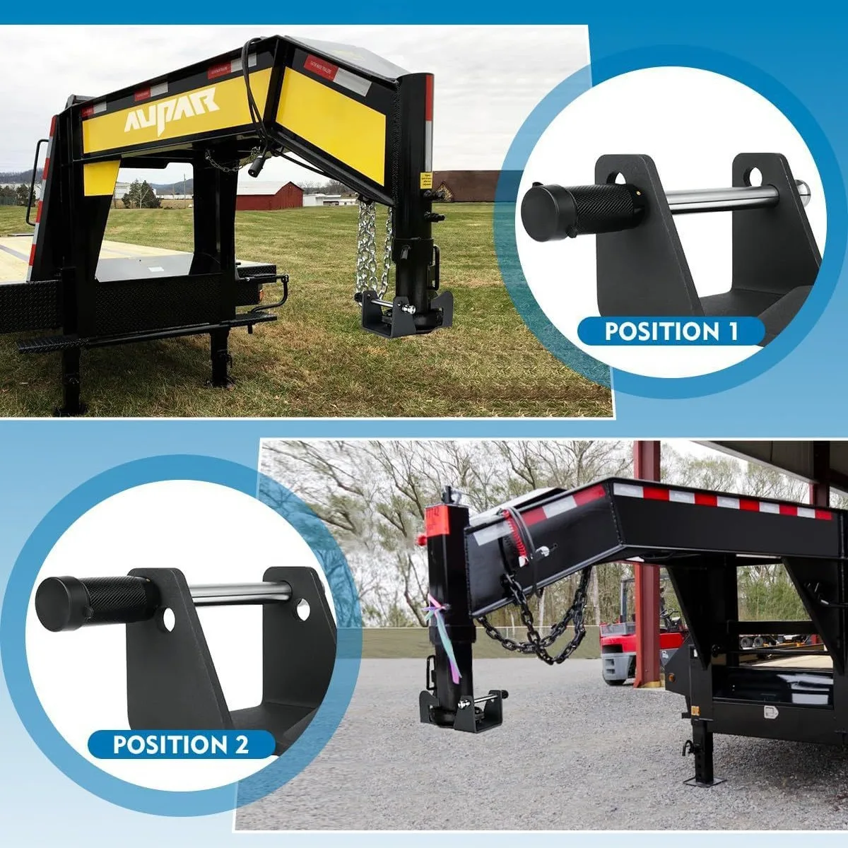 Heavy Duty Gooseneck Trailer Lock, Trailer Lock