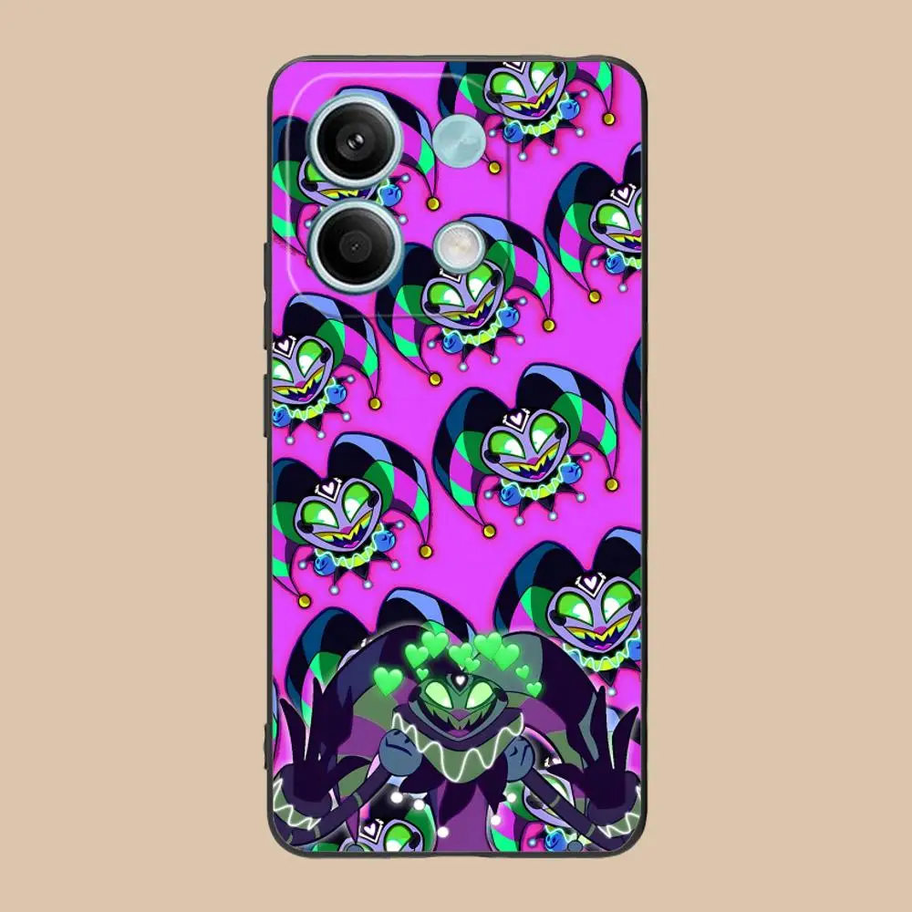 H-Helluva Boss حافظة هاتف محمول لـ POCO M6 M5 M4 M3 X7 X6 X5 X4 X3 F6 F5 F4 Pro GT 5G طباعة ملونة واقية فاخرة جميلة