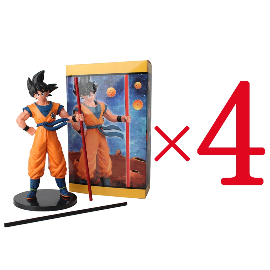 

Hot Dragon Ball Son Goku Super Saiyan Anime Figure 22cm Goku DBZ Action Figure Model Gifts Collectible Figurines for Kids