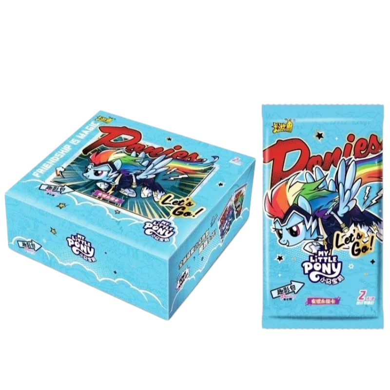 KAYOU Echte My Little Pony-kaart Vriendschap Forever-kaarten Star Pack Prachtige vergulde prinsessenkaarten Collectible Card Toys Gifts - afbeelding 1
