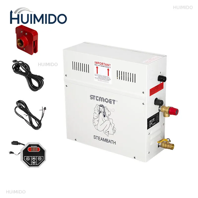 STCMOET original 12kw sauna stove, modern design household spa shower steam generator