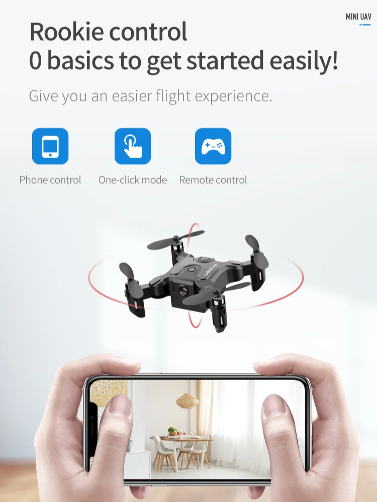 Nuovo V2 Mini Drone professionale HD fotografia aerea fotocamera 5G FPV pressione dell\'aria altitudine tenere pieghevole Quadcopter Drone giocattoli