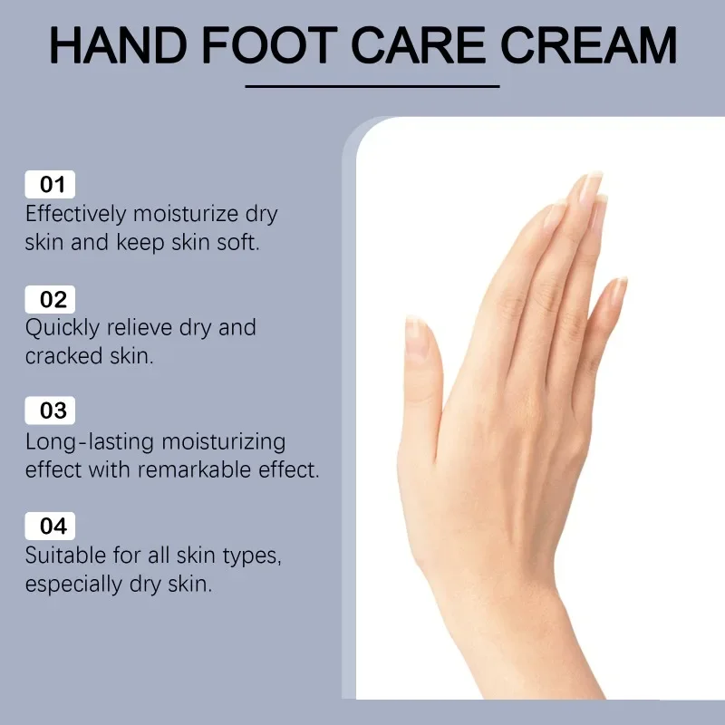 Urea Foot Cream for Deeply Moisturizing Softening Dry Cracked Smoothing Skin Feet Gentle Exfoliation Daily Foot Care Solution