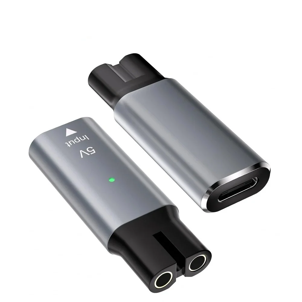 5V Typ-C Ladeadapter Konverter für Philips OneBlade QP2724 QP2834 QP4530 QP1924 QP1324 Elektrorasierer