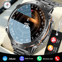 2025New Outdoor Military GPS Compass Smart Watch Men 1.73\