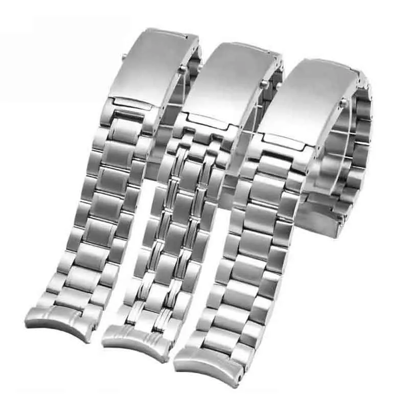 Cinturini Bracciale per Omega Planet Ocean 007 Seamaster 600 Cinturino in metallo Orologio da uomo Cinturino in acciaio inossidabile Catena 20mm