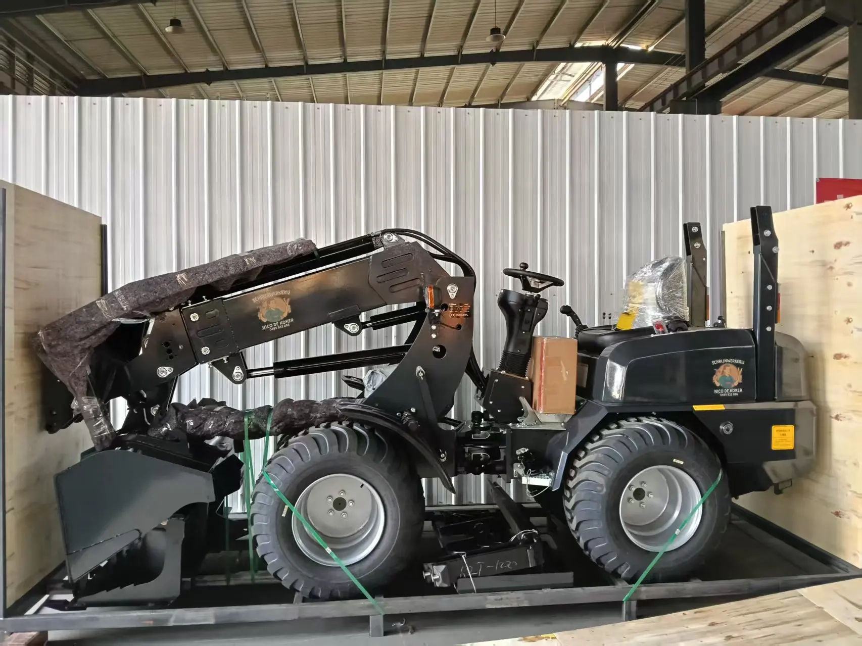 Compact CE/EPA Front Wheel Loader Telescopic Construction Machinery Wheel Loader Hot Selling