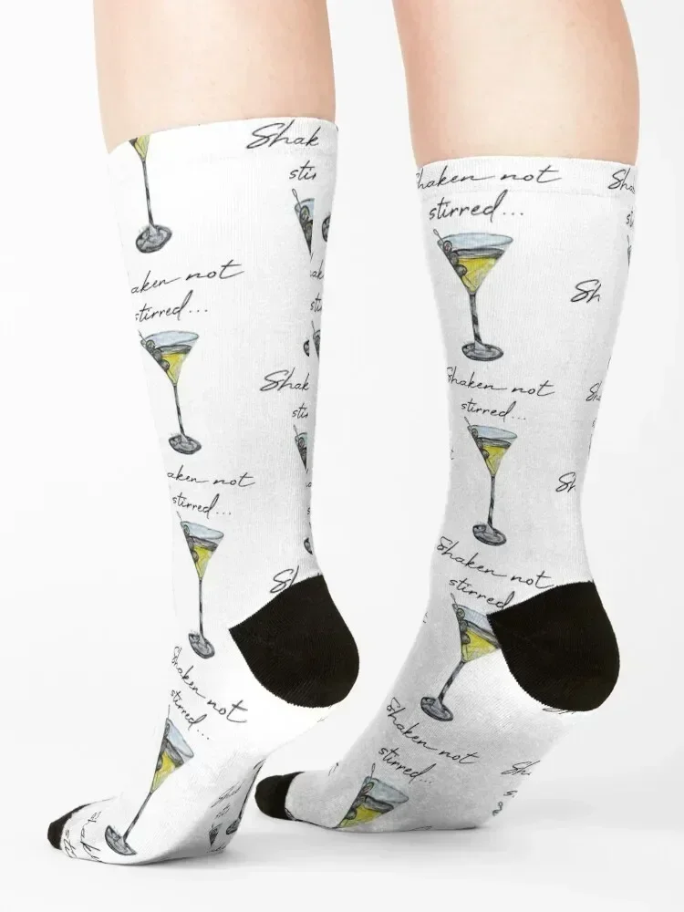 Shaken Martini Socks luxe christmas gifts Soccer Stockings man Boy Child Socks Women's