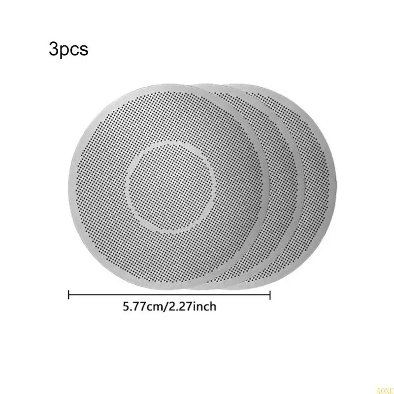A0NC Distribution Water Net Стопная кофемашина ручка с порошковой тарелкой кофейный фильтр диск из нержавеющей стали фильтр