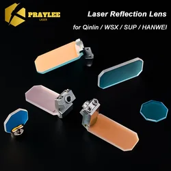 Praylee Laser Reflecting Lens For SUP 30*14 T2 With Holder 21T/S 23T/S Qilin 30x14x2mm WSX 27*14*2 Laser Welding Machine Head