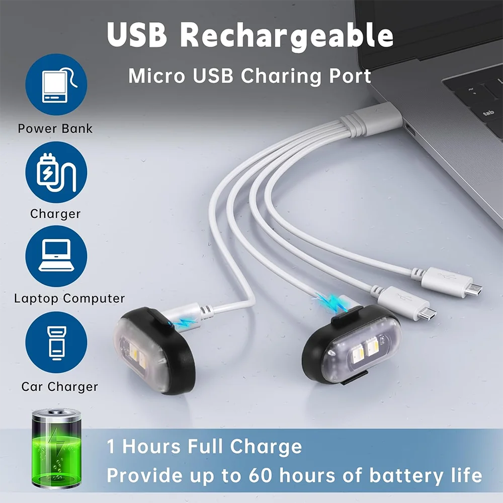 車 LED RGB ストロボライト車バイクオートバイテール衝突防止警告灯ワイヤレスリモコン夜間安全警告灯