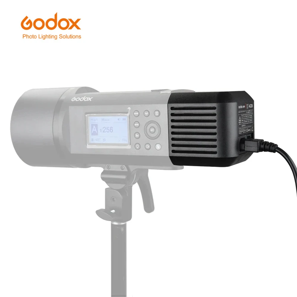 GODOX AC-26 AC Power Adapter With Power Cable For Ad600b Ad600bm Ad600m Ad600 Ad600Pro Flashpoint XPLOR 600 Flash Strobe Lights