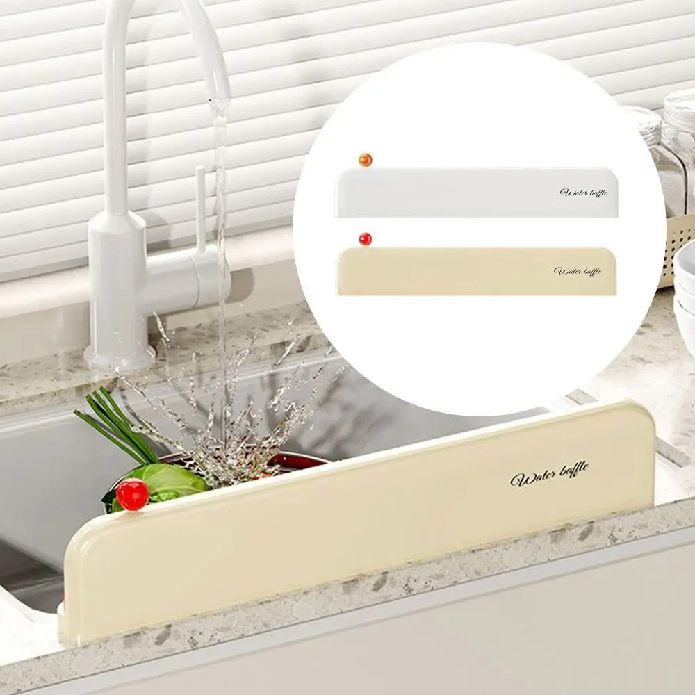 

Современная перегородка для раковины на присоске, защита от брызг, маслостойкая перегородка для повышения воды, водонепроницаемая перегородка для раковины, кухонные принадлежности