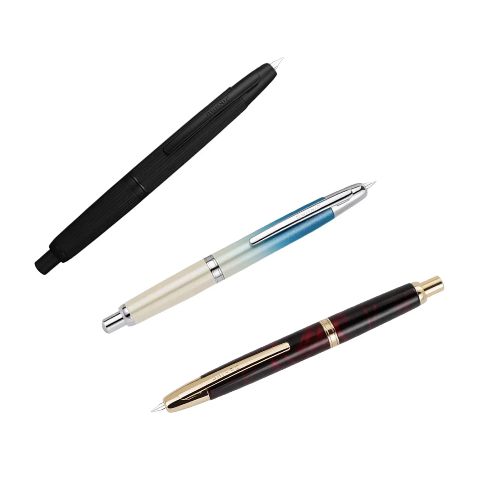 New Color Jinhao 10 Press Fountain Pen Matte Simplicity Beautiful Business Office Signature Ink Pen Stationery Supplies